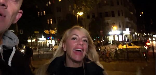  PublicSexDate - FIT XXX SANDY BIG FAKE TITS BLONDE MILF RAW SEX PUBLIC FIRST DATE HOOKUP